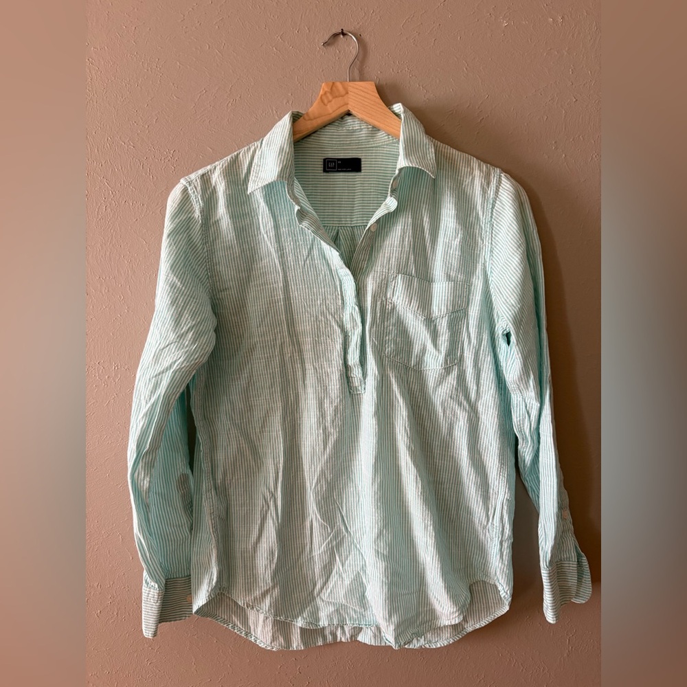 GAP striped blouse